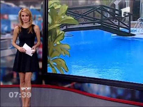 Tricolorii, cazati la un hotel de 5 stele, chiar pe plaja!