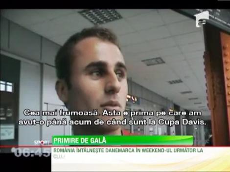 Primire de gala pentru echipa de Cupa Davis a Romaniei