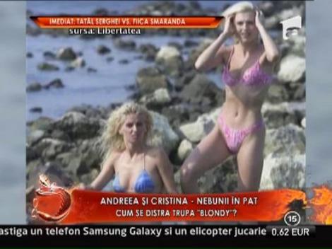 Andreea Banica si Cristina Rus, nebunii in pat