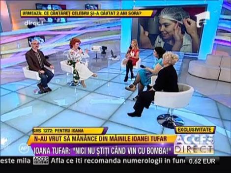 Ioana Tufar: "Am 30.000 de lei datorie la intretinere"