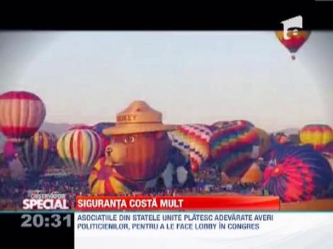 Asociatiile din SUA platesc adevarate averi politicienilor, pentru a le face lobby in congres