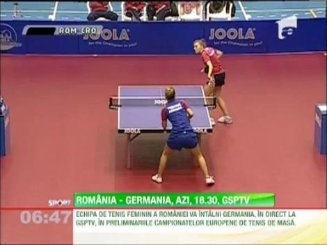 Romania - Germania, azi, de la ora 18:30, la GSPTV