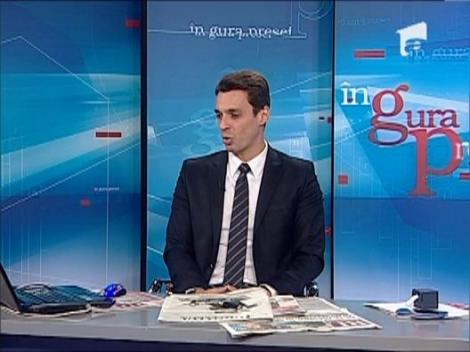 Mircea Badea citeste textul scris de Marius Tuca: "Click aici, dobitocilor!"