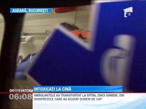 Specialitatea zilei, intoxicatie cu gaz. Clientii unui restaurant au ajuns de la masa direct in spital
