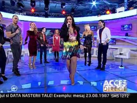 Rona Harter a cantat la Acces Direct