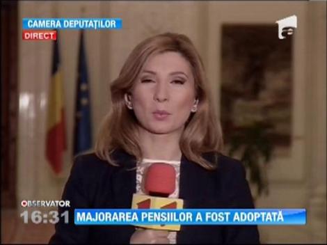 Pensii mai mari cu 4 la suta. In februarie, pensionarii vor primi si diferenta de bani din ianuarie