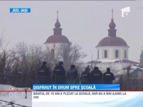 Copil disparut in drum spre scoala