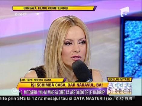 Ingropata in datorii si mizerie! Ioana Tufar risca sa ramana pe drumuri!