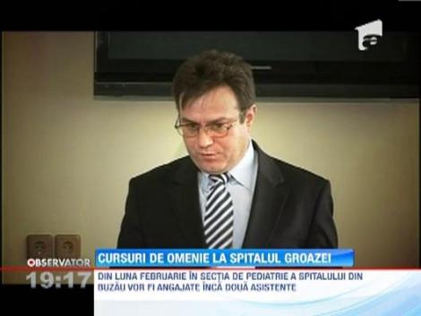 Cursuri de omenie la spitalul groazei din Buzau. Lectiile sunt gratuite, iar medicii sunt invatati cum sa se poarte cu cei mici