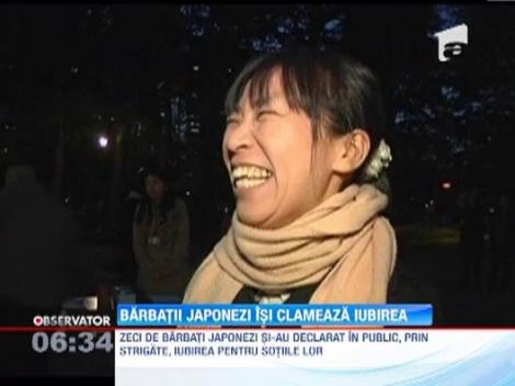 Barbatii japonezi au celebrat Ziua Iubirii Nevestelor