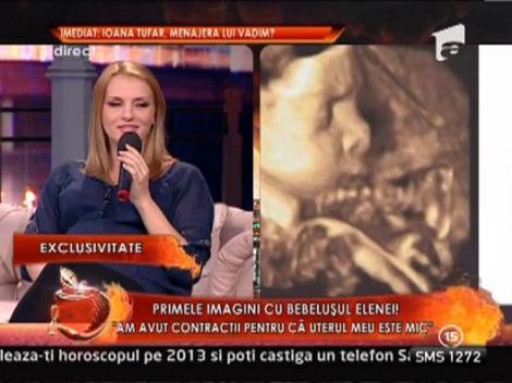 Primele imagini cu bebelusul Elenei Hueanu!