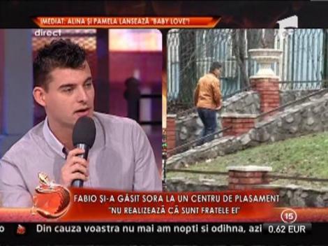 Fabio si-a gasit sora la un centru de plasament: "Are 10 ani si un handicap sever"