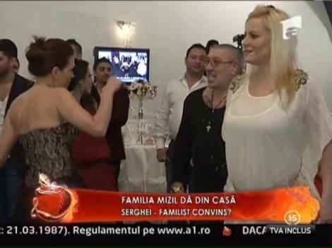 Greu de crezut! Serghei Mizil, familist convins!