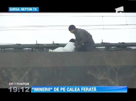 In portul Constanta hotii golesc vagoanele de fata cu paznicii