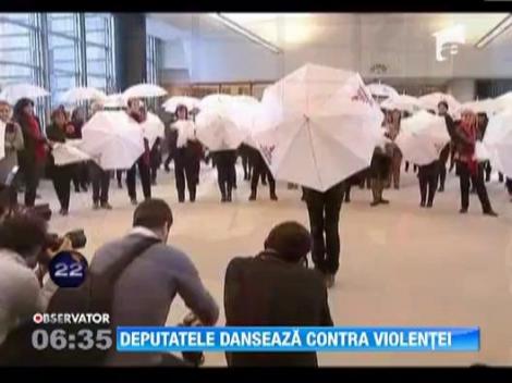 Protestat prin dans fata de violenta indreptata impotriva femeilor