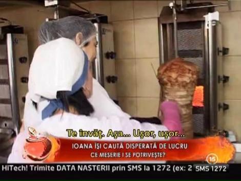 Ioana Tufar isi cauta de lucru! A incercat sa se angajeze la o shaormerie