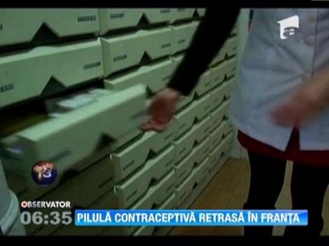 Pilula contraceptiva Diane 35, retrasa de la vanzare in Franta