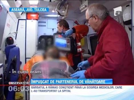 Un braconier a fost impuscat chiar de partenerul de vanatoare