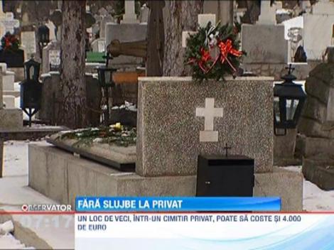 Preotii refuza sa faca slujbe la inmormantarile din cimitirile private
