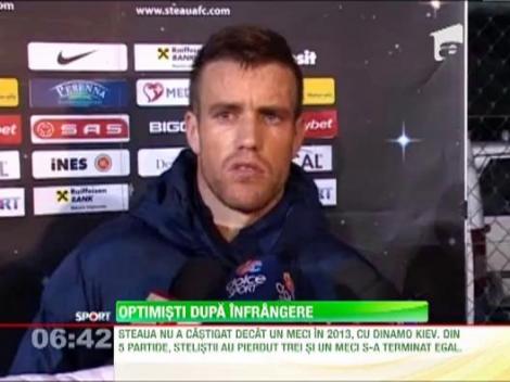 Stelistii, optimisti dupa infrangere