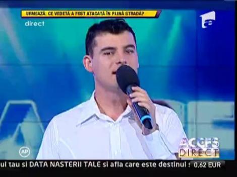 Fabio canta pentru sora sa!