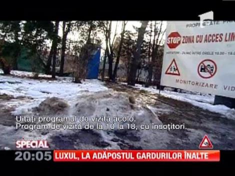 Bogatii Romaniei traiesc in adevarate cazemate