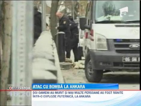 Explozie langa ambasada SUA la Ankara