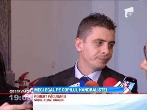 Handbalista Alina Dobrin a castigat custodia copilului, dar a pierdut-o in doar cateva ore