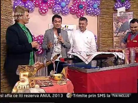 Paella cu fructe de mare