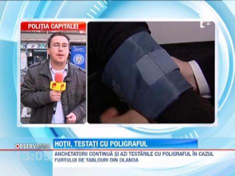 Hotii de tablouri, testati cu poligraful