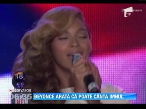 Beyonce recunoaste ca a facut playback la ceremonia de investire a lui Barack Obama