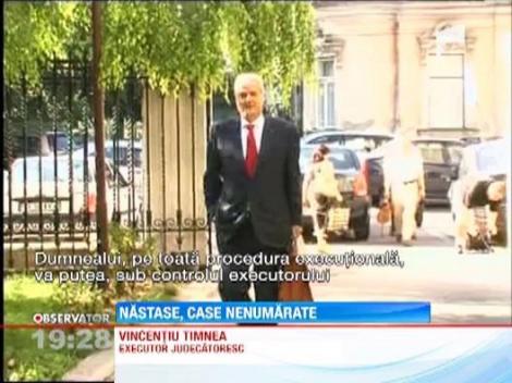 Executorii judecatoresti mai au de asteptat pana ii vor numara casele lui Adrian Nastase