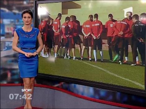 Dinamovistii se antreneaza in Spania