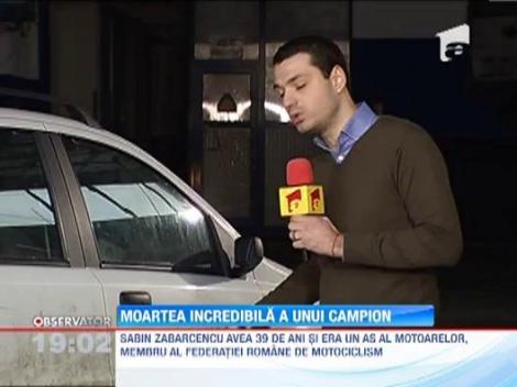 Unul dintre cei mai cunoscuti motociclisti romani si-a pierdut viata strivit de propria masina