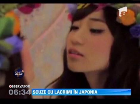 O tanara cantareata japoneza s-a ras in cap si-a cerut iertare de la fani
