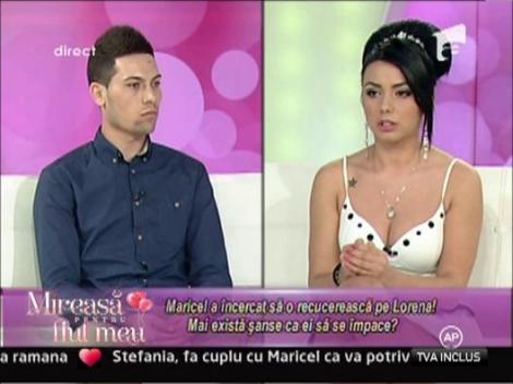 Lorena refuza sa se impace cu Maricel!