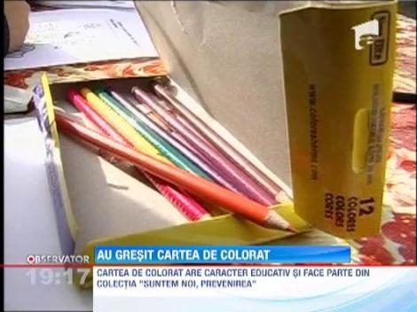 O carte de colorat starneste controverse in comunitatea rromilor