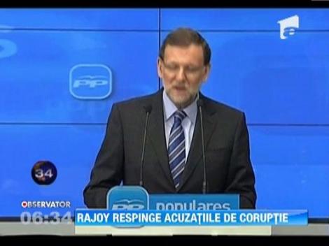 Premierul spaniol respinge acuzatiile de coruptie