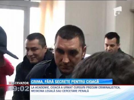 Cursurile urmate de Cristian Cioaca in politie l-ar fi ajutat sa ascunda urmele crimei