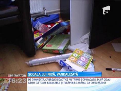 Scoala din Humulesti, la care a invatat Ion Creanga, a fost vandalizata