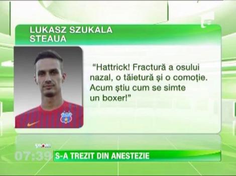 Steaua e in pericol! Szukala ar putea rata meciul de la Amsterdam