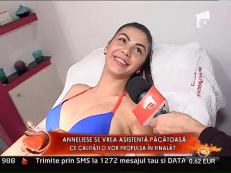 Anneliese, in cursa pentru postul de asistenta la Un Show Pacatos