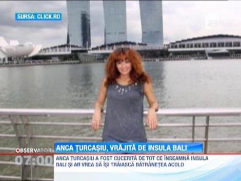 Anca Turcasiu, vrajita de insula Bali