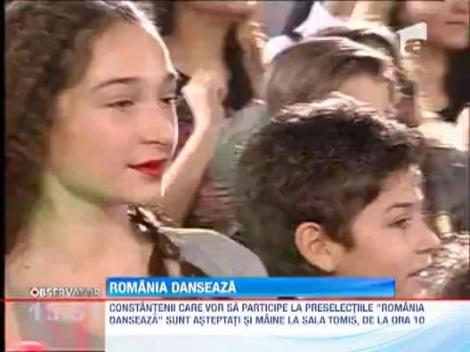 Sute de constanteni au venit la preselectiile "Romania danseaza"!