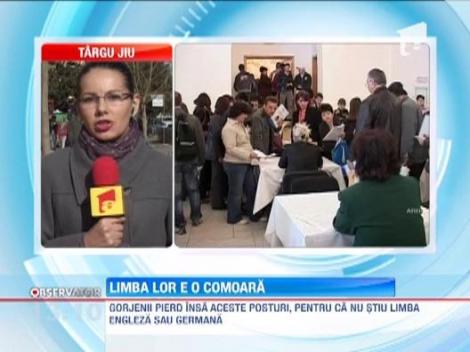 Somerii gorjeni pierd joburi platite cu 4.000 de euro pentru ca nu stiu limba engleza sau germana