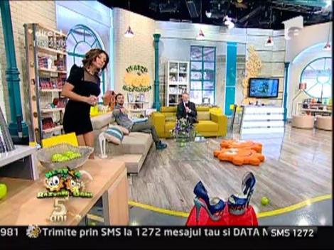 Vezi aici cum arata pantofii "Neatza cu Razvan si Dani" realizati de Mihai Albu!