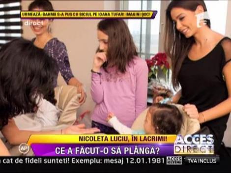 Tripletii frumoasei Nicoleta Luciu au ramas fara moturi!
