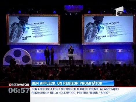 Ben Affleck a fost premiat de Asociatia Regizorilor de la Hollywood pentru filmul "Argo"