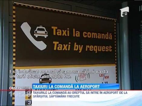Nou sistem de functionare a taxiurilor la Aeroportul International "Henri Coanda"