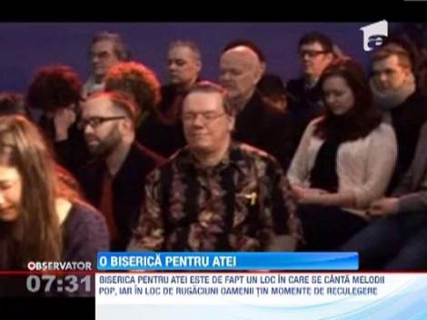 S-a deschis prima biserica din lume pentru ATEI! Enoriasii "se roaga" pe muzica pop si iau lectii de fizica